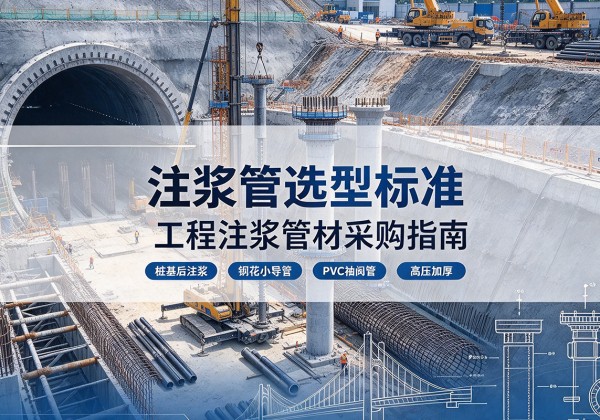 洛江注浆管选型标准
